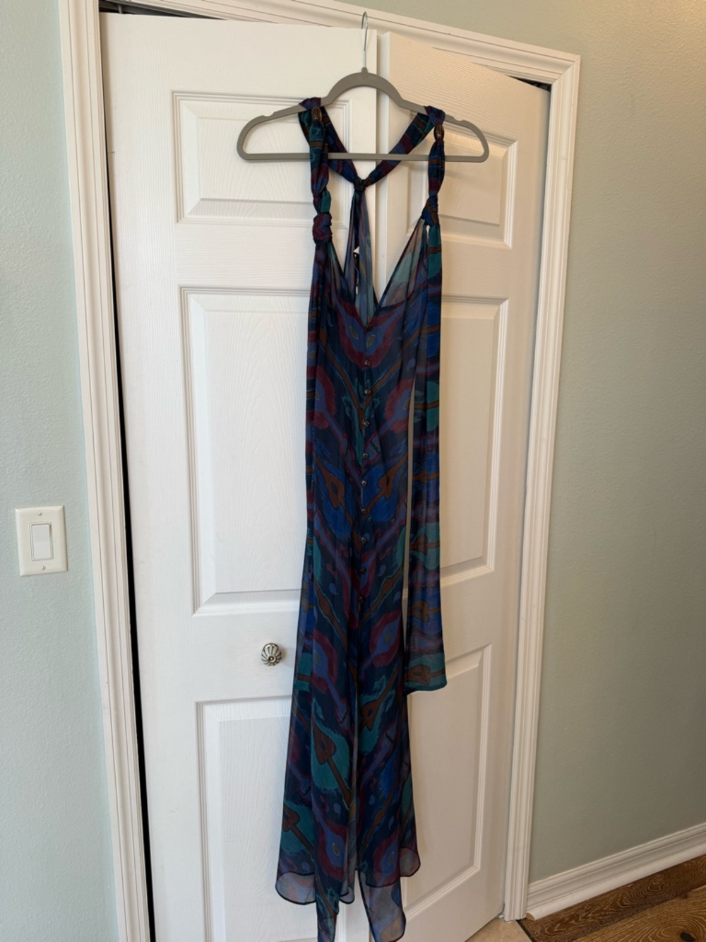 Zara Limited Edition Multicolored Printed Dress xs/s - Picture 4 of 7
